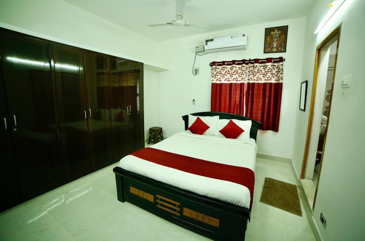 Truelife Homestays - Alamelu Avenue - Fully Furnished Ac 2Bhk Apartments In Tirupati - Walkable To Restaurants & Super Market - Fast Wifi - Kitchen - Easy Access To Airport, Railway Station, Sri Padmavathi & Tirumala Temple מראה חיצוני תמונה